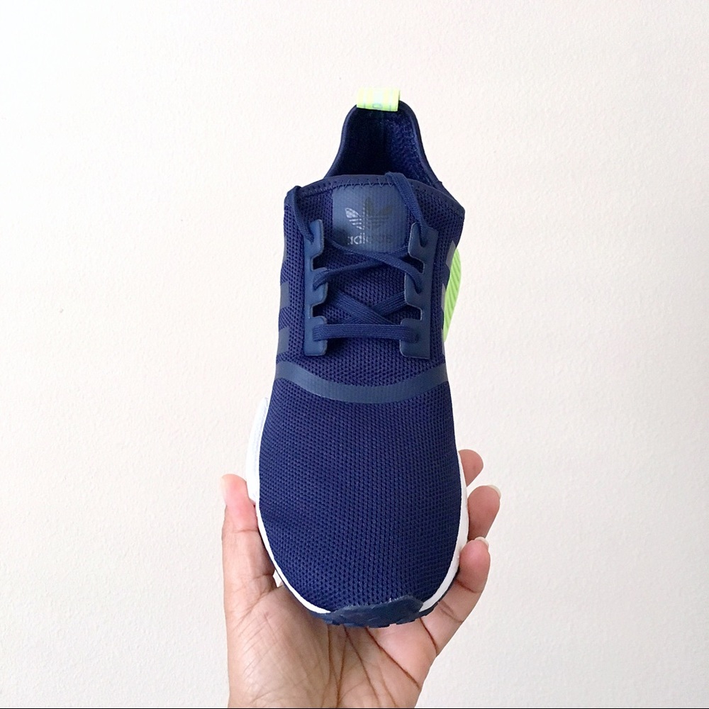 Adidas NMD R1 Navy Blue - Picture 4 of 8